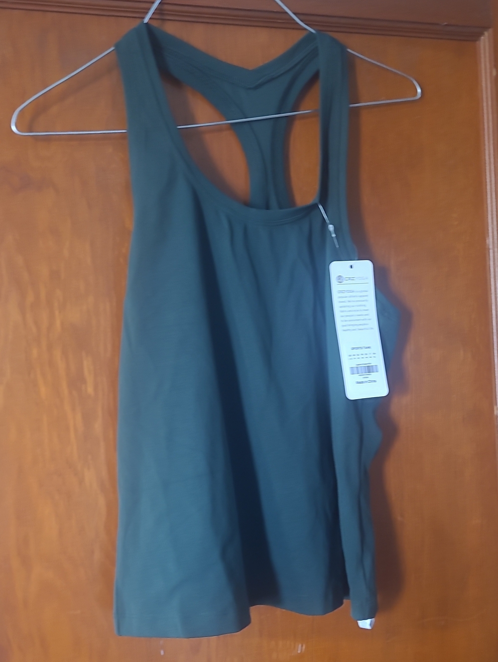 CRZ YOGA Deep Green Racerback Tank